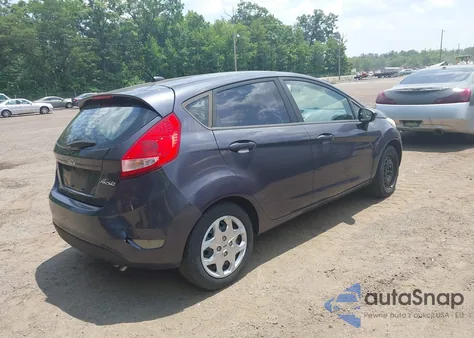 2012 Ford Fiesta Se из США, поврежденный, VIN 3FADP4EJ6CM115635